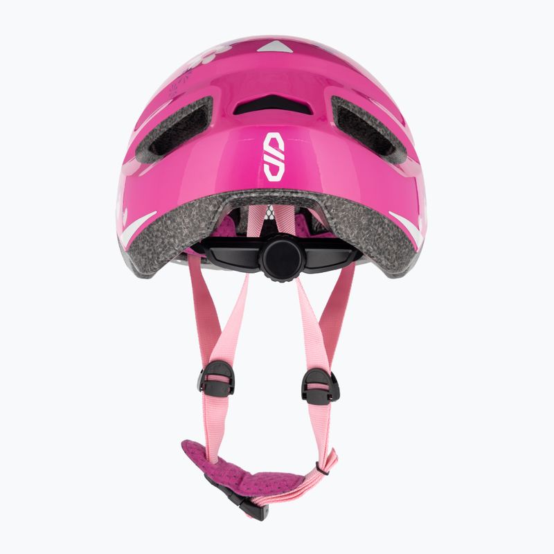 Cască de bicicletă pentru copii PUKY PH 8 Pro-S roz/floraș pentru copii 3