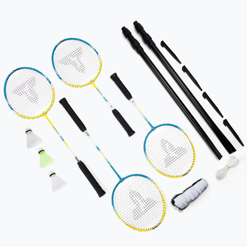 Set de badminton Talbot-Torro Badminton Family, albastru, 449407