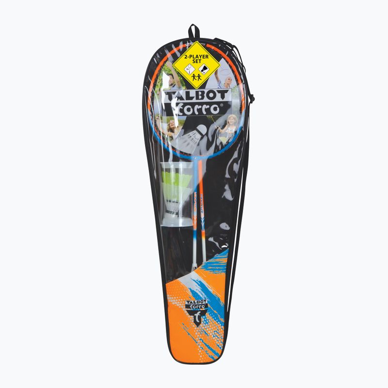 Talbot-Torro 2 Attacker set de badminton albastru-portocaliu 449411 7