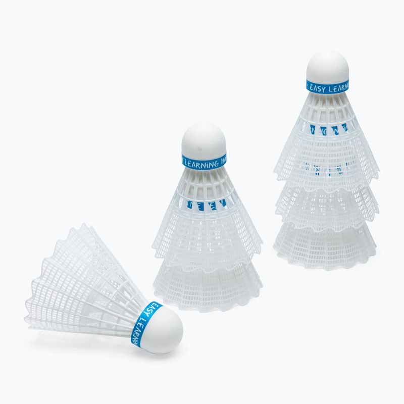 Fluturași de badminton Talbot-Torro Eli 6 buc. white 2