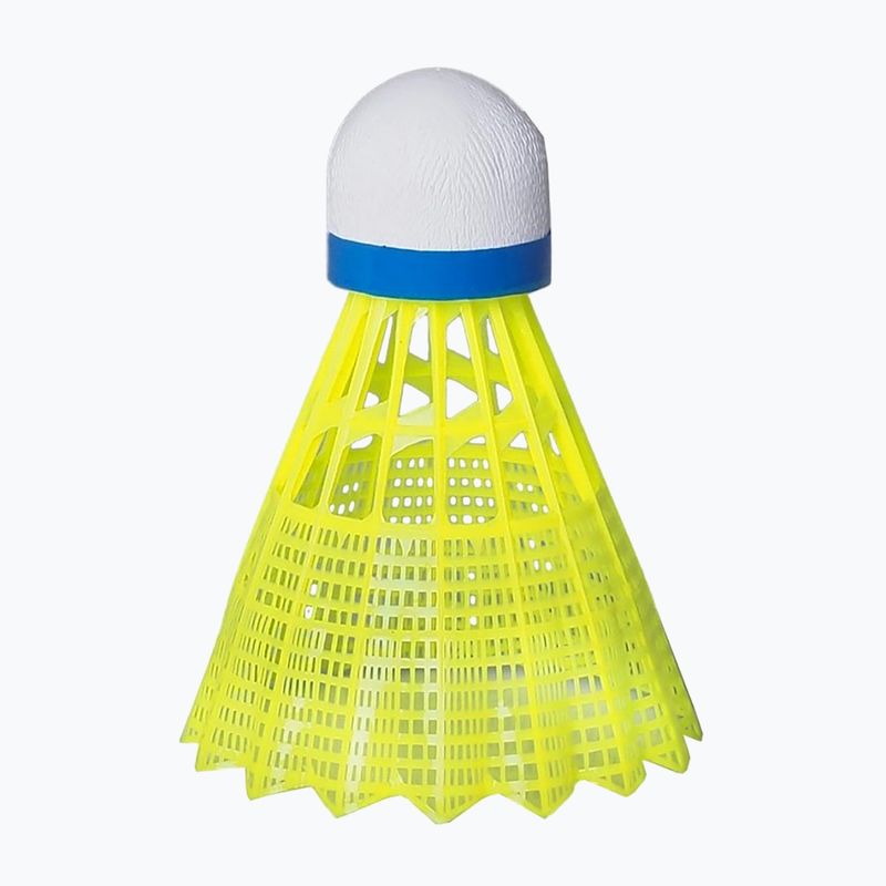 Talbot-Torro Tech 350 volane de badminton, Nylon 6 buc. galben 479103 2