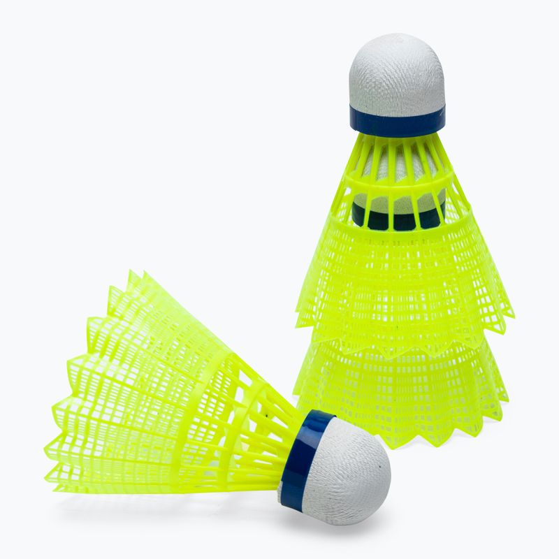 Talbot-Torro Tech 350 Nylon badminton navetă de badminton 3 buc galben 479113 2