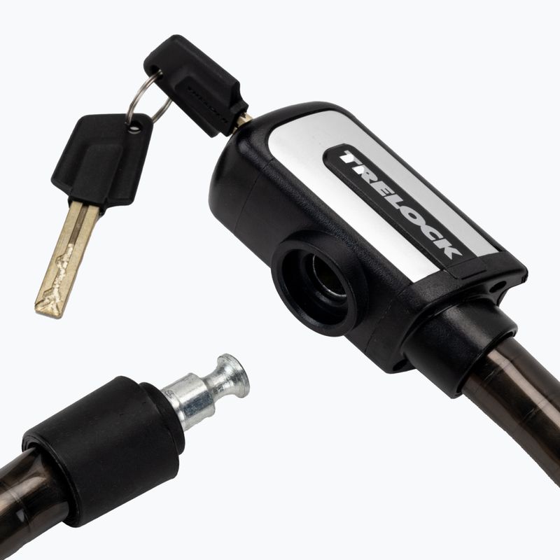 Încuietoare spirală pentru biciclete Trelock Armoured P 3 110/19 negru TR-8002411 3