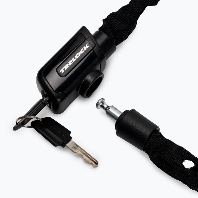 Încuietor pentru lanț de bicicletă Trelock C 2 85/6 negru TR-8002463 3