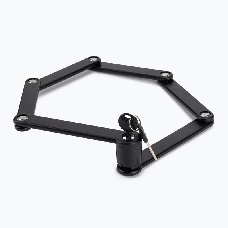Încuietor de bicicletă pliabil Trelock F 2/85 negru TR-8004904 2
