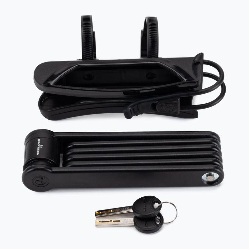 Încuietor de bicicletă pliabil Trelock F 2/85 negru TR-8004904 4