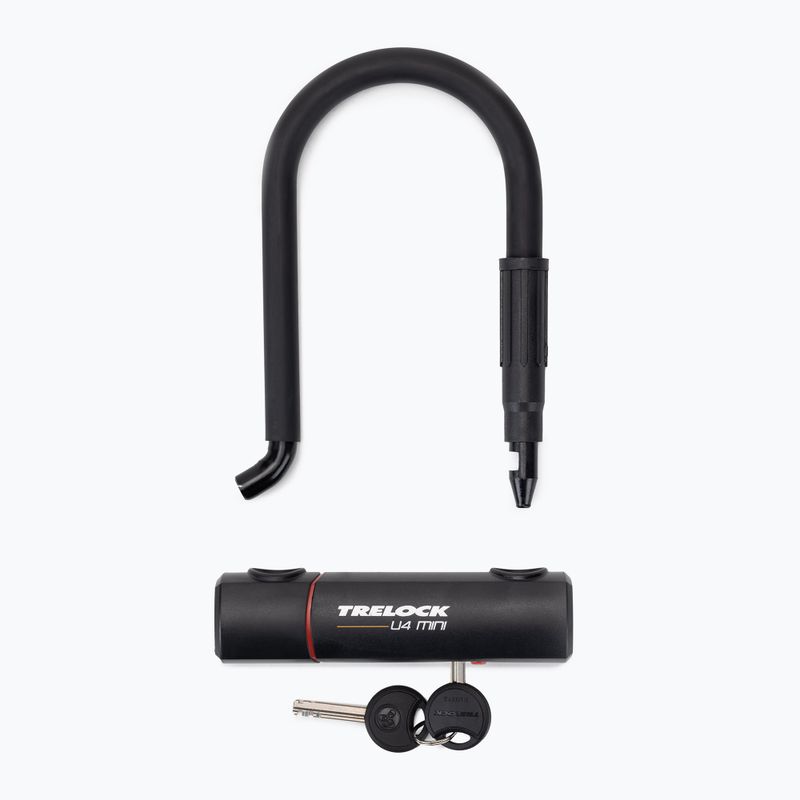 Încuietoare U-Lock pentru biciclete Trelock U 4 Mini 83 - 152 negru TR-8005193 2
