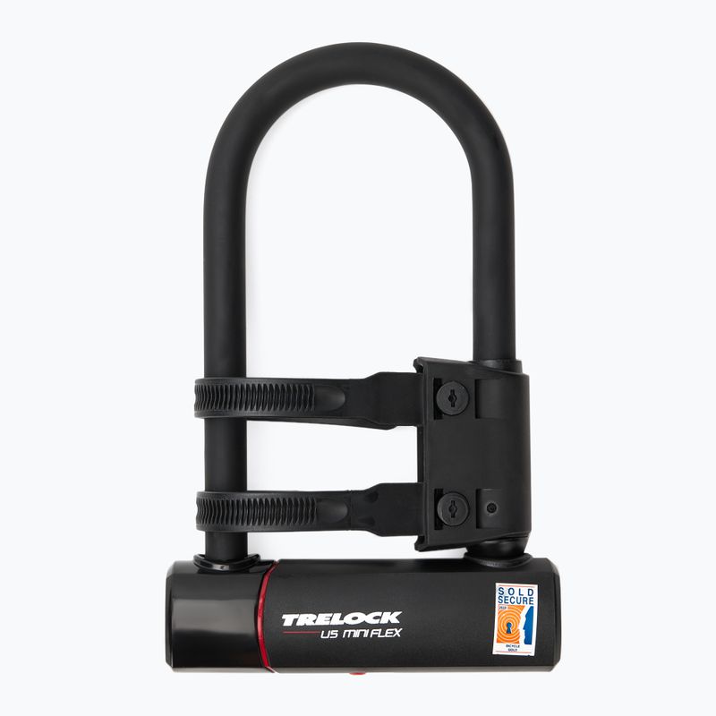 Trelock U5 Mini Flex U-Lock U-Lock pentru biciclete negru