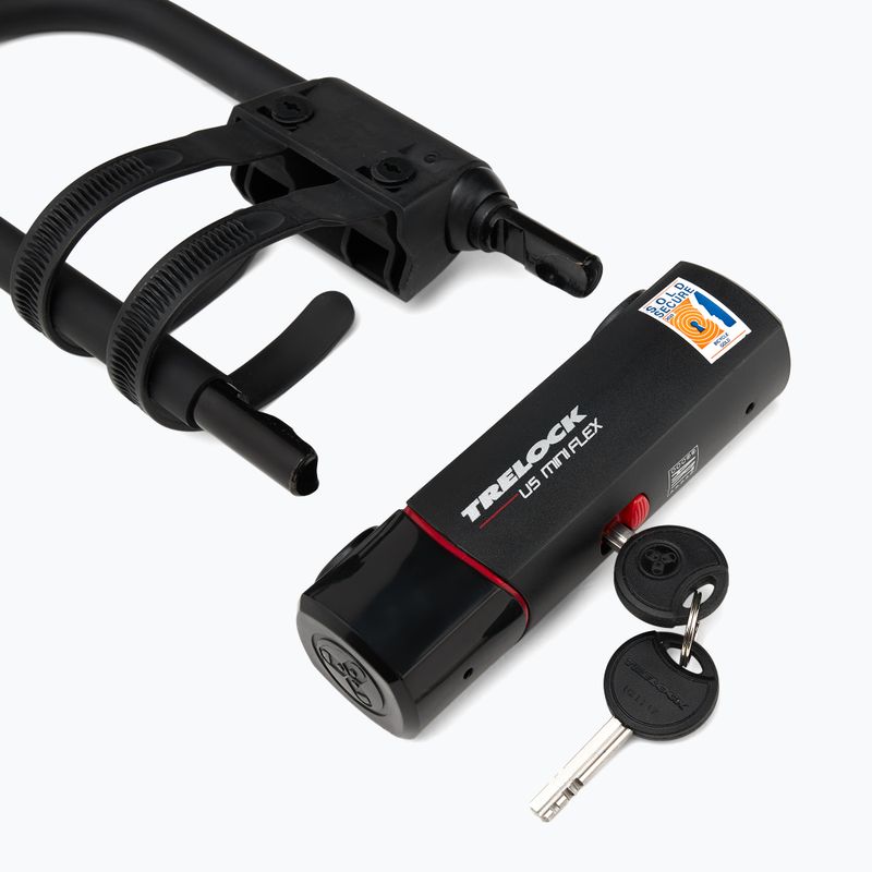 Trelock U5 Mini Flex U-Lock U-Lock pentru biciclete negru 3