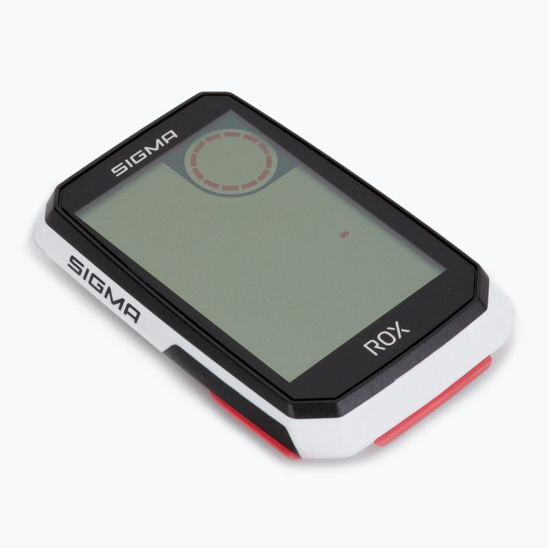 Calculator pentru biciclete Sigma ROX 4.0 alb 1061