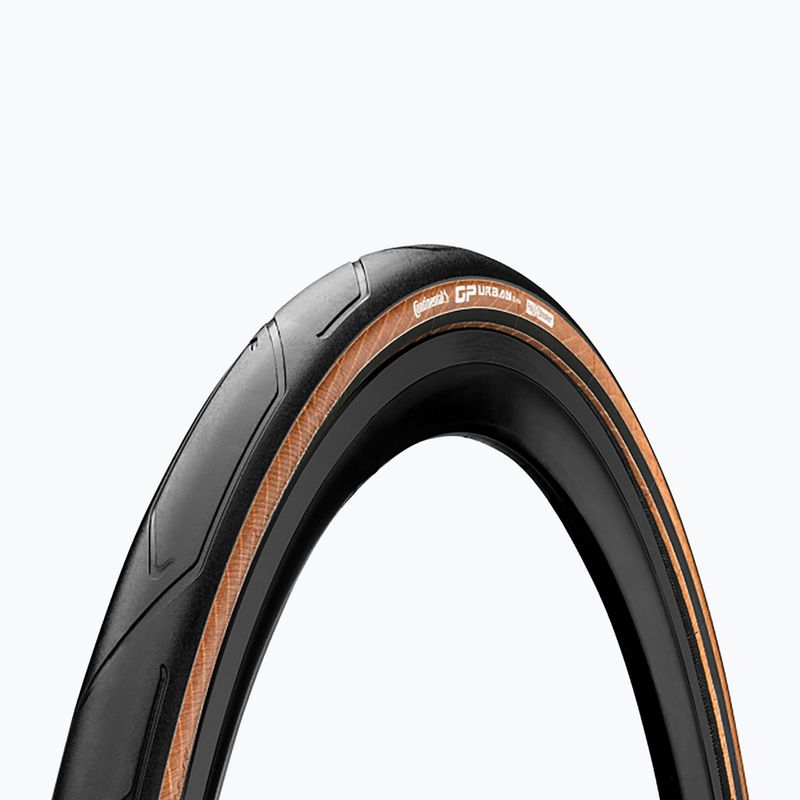 Anvelopă de bicicletă Continental Grand Prix Urban BRX fold negru/maro