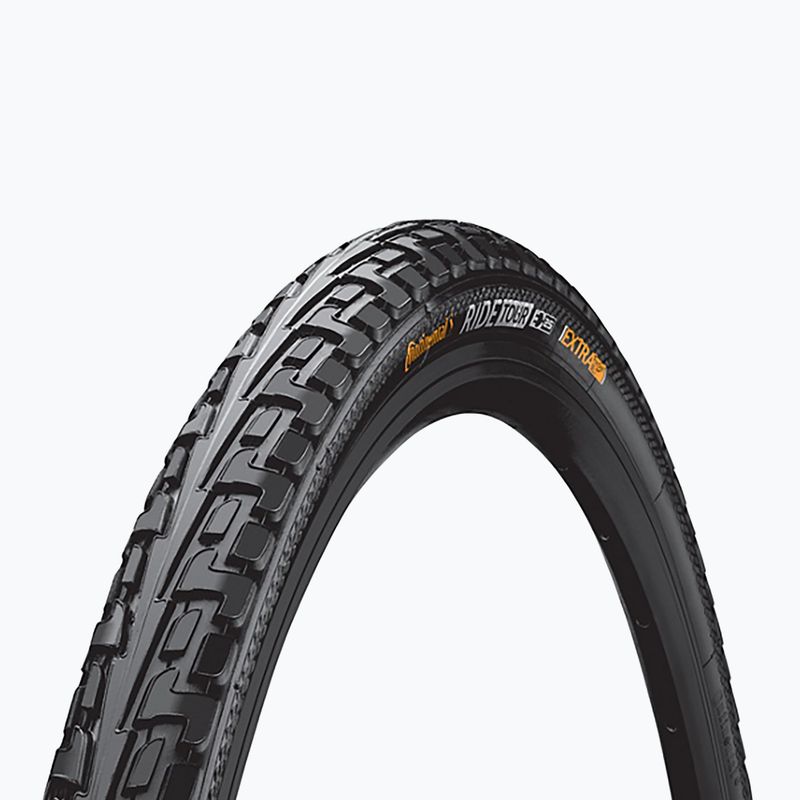 Anvelopă de bicicletă Continental Ride Tour wire czarna/szara 28 x 1.75
