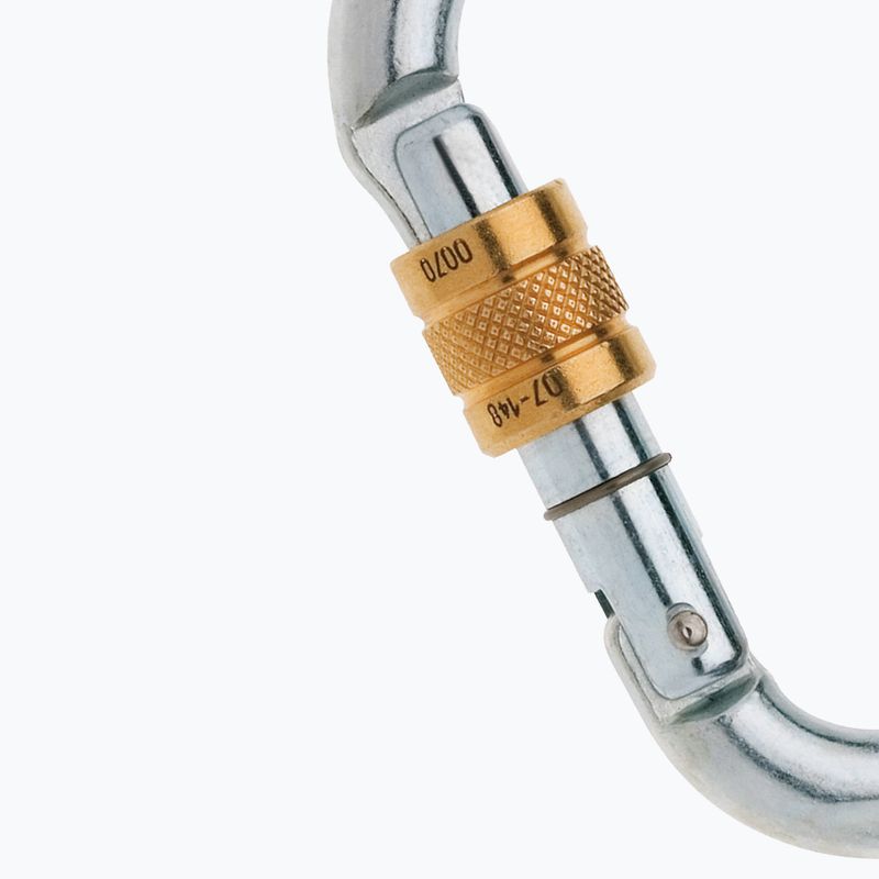 Carabinieră EDELRID Steel HMS Screw silver 2