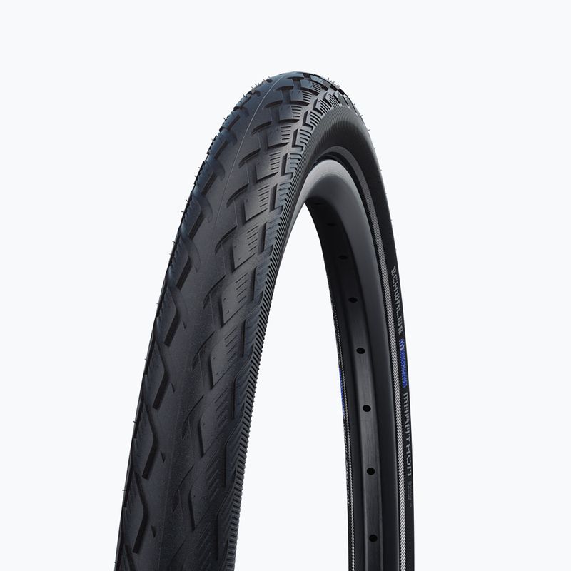 SCHWALBE Marathon Marathon Green Guard Addix wire black reflex anvelopă de bicicletă