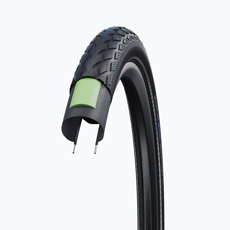 SCHWALBE Marathon Marathon Green Guard Addix wire black reflex anvelopă de bicicletă 3