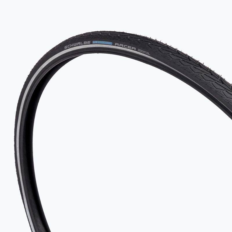 SCHWALBEMarathon Racer Race Guard Addix sârmă neagră reflexie anvelopă de bicicletă