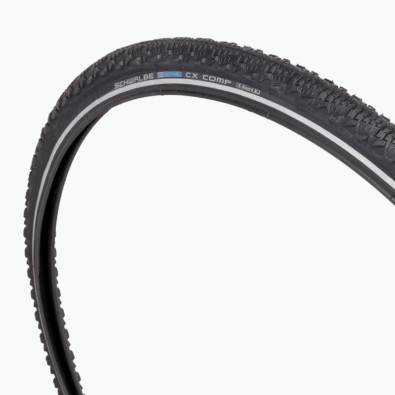 Anvelopă de bicicletă SCHWALBE CX Comp K-Guard SBC 28 x 1.50 black reflex 2