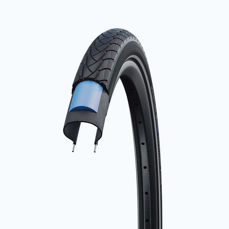 Anvelopă de bicicletă SCHWALBE Marathon Plus Smart Guard Addix 28 x 1.40 black reflex 4