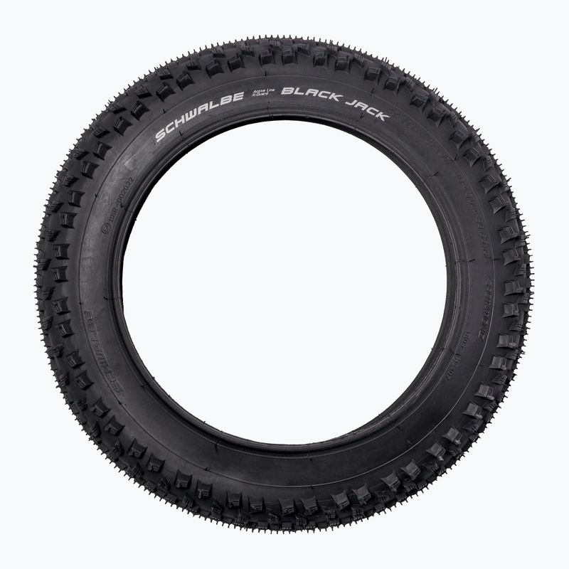 Anvelopă de bicicletă SCHWALBE Black Jack K-Guard Black N Roll 18 x 1.90 black 4