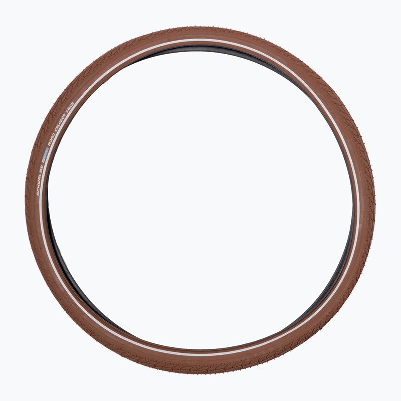 Anvelopă de bicicletă SCHWALBE Road Cruiser K-Guard SBC 28 x 1.75 coffee reflex 3