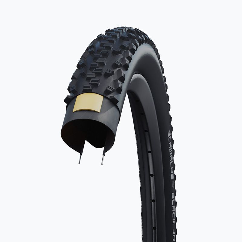 SCHWALBE anvelopă de bicicletă Black Jack K-Guard Black N Roll sârmă negru 6