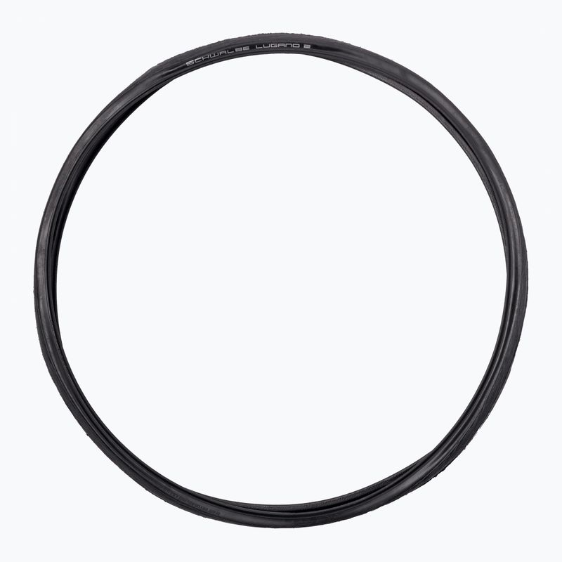 SCHWALBE Lugano II K-Guard Silica wire negru anvelopă de bicicletă SCHWALBE Lugano II K-Guard Silica wire negru