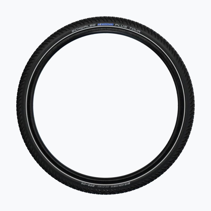 Anvelopă de bicicletă SCHWALBE Marathon Plus Tour Smart DualGuard Addix E 28 x 1.75 black reflex 2