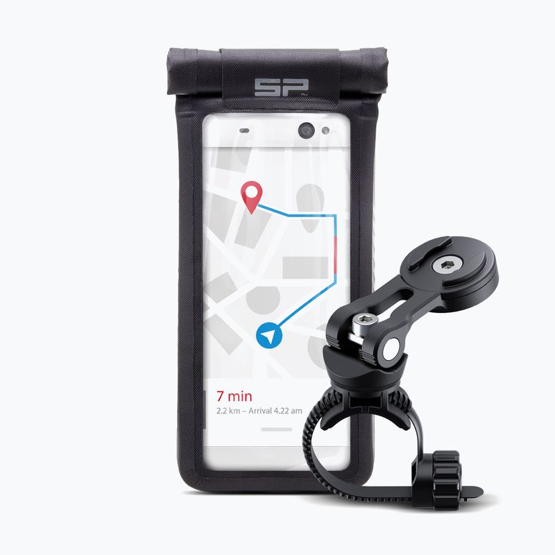 Suport pentru telefon cu capac SP CONNECT SPC+ Bike negru 2