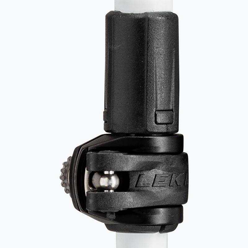 Bețe de trekking LEKI Cross Trail FX Superlite alb-negre 4