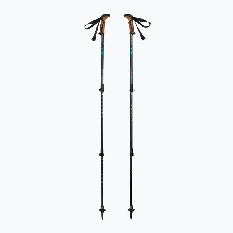 Bețe de trekking LEKI Khumbu Lite AS black/petrol/dark anthracite