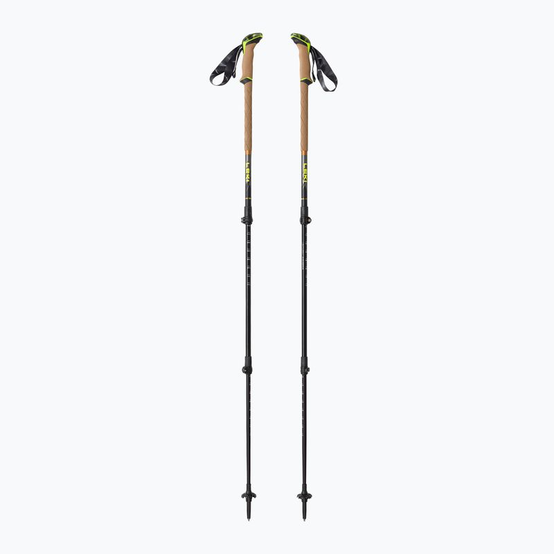 LEKI Sherpa trekking poles negru și bej 65220282