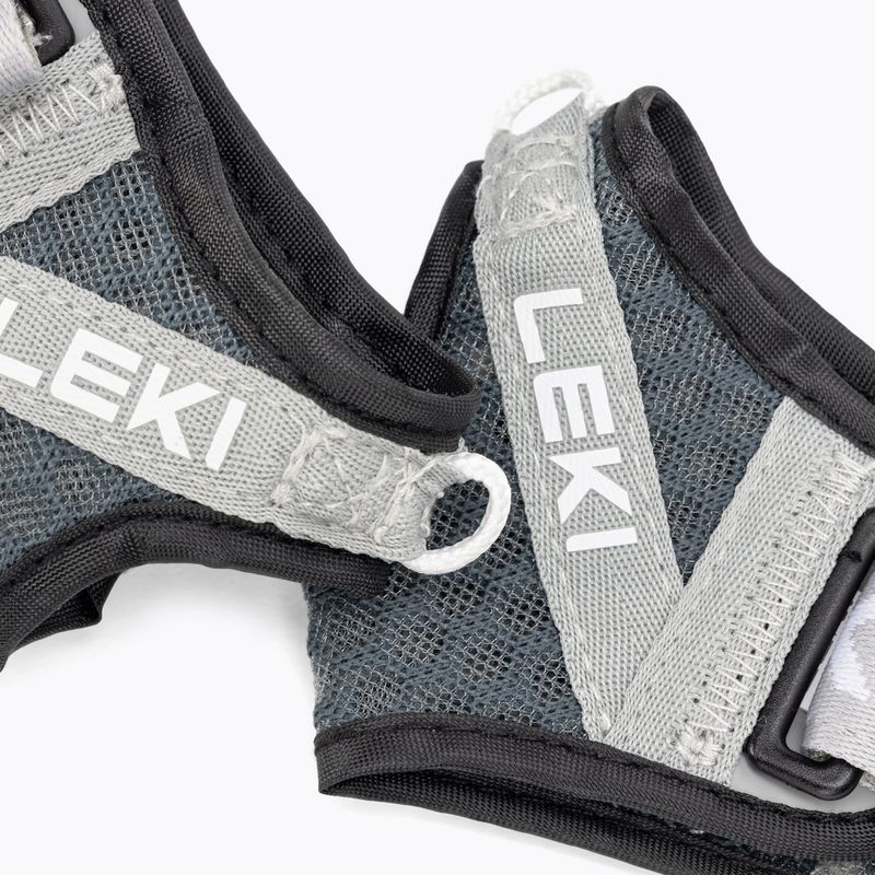 Curele pentru bețe LEKI Shark Frame Strap Mesh grey/dark anthracite 4