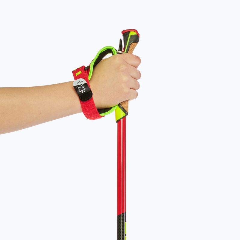 Bețe pentru schi fond LEKI PRC 750 bright red/ neon yellow/ black 7
