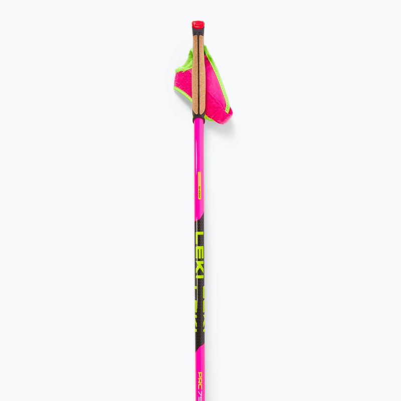 Bețe pentru schi fond LEKI PRC 750 neon pink/ neon yellow/ black 2