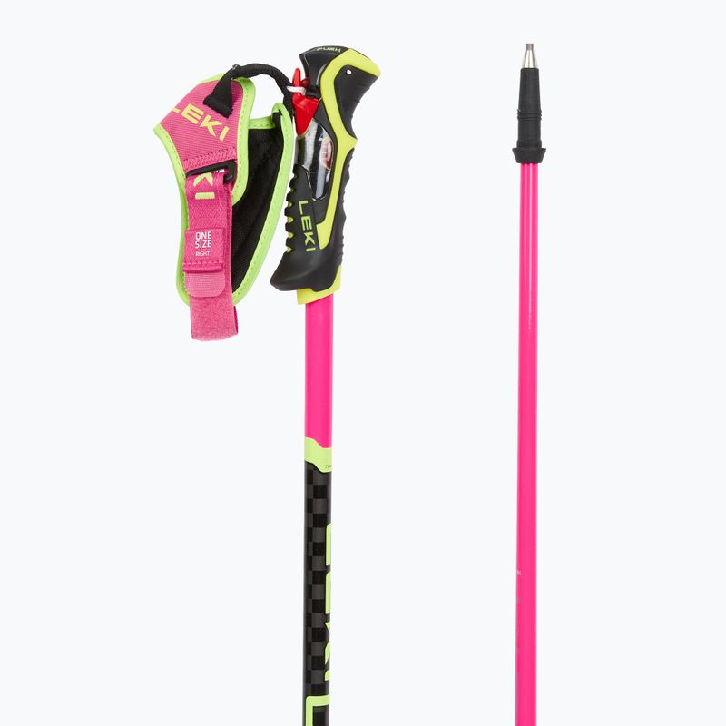 Bețe de schi LEKI Venom SL 3D neon pink/black/neon yellow 3