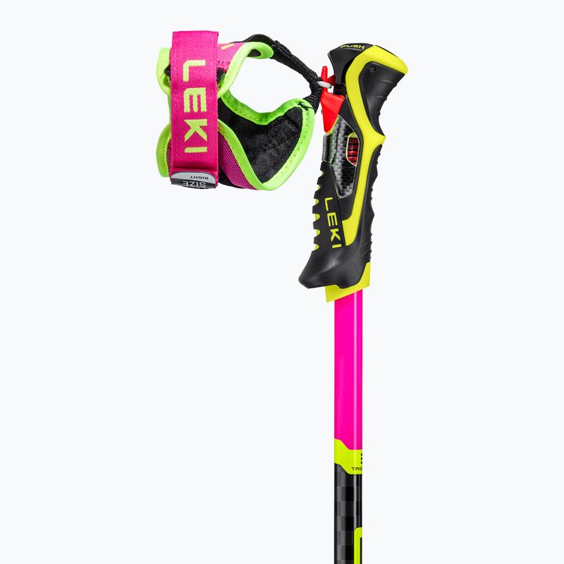 Bețe de schi LEKI Venom SL 3D neon pink/black/neon yellow 3
