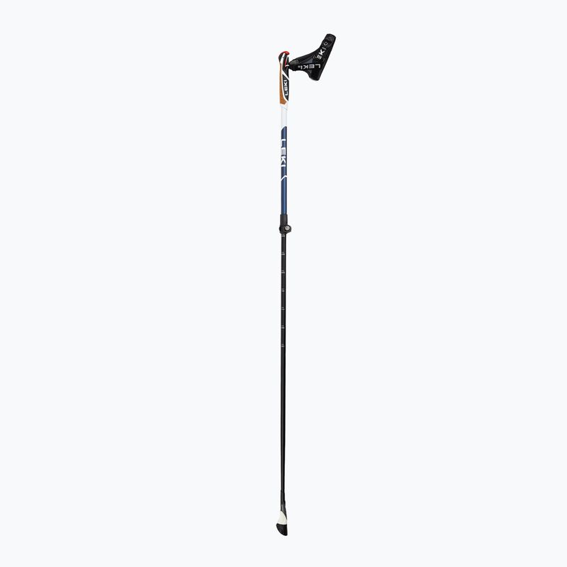 Bețe de nordic walking LEKI Smart Supreme midnightblue dark metallic/darkblue/white 2