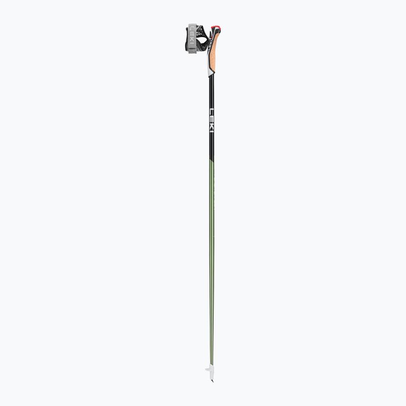 Bețe de nordic walking LEKI Flash Carbon negru-verzi 65325602105