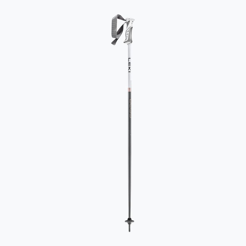 Bețe de schi pentru femei LEKI Bliss silvergrey/white/rose gold 2