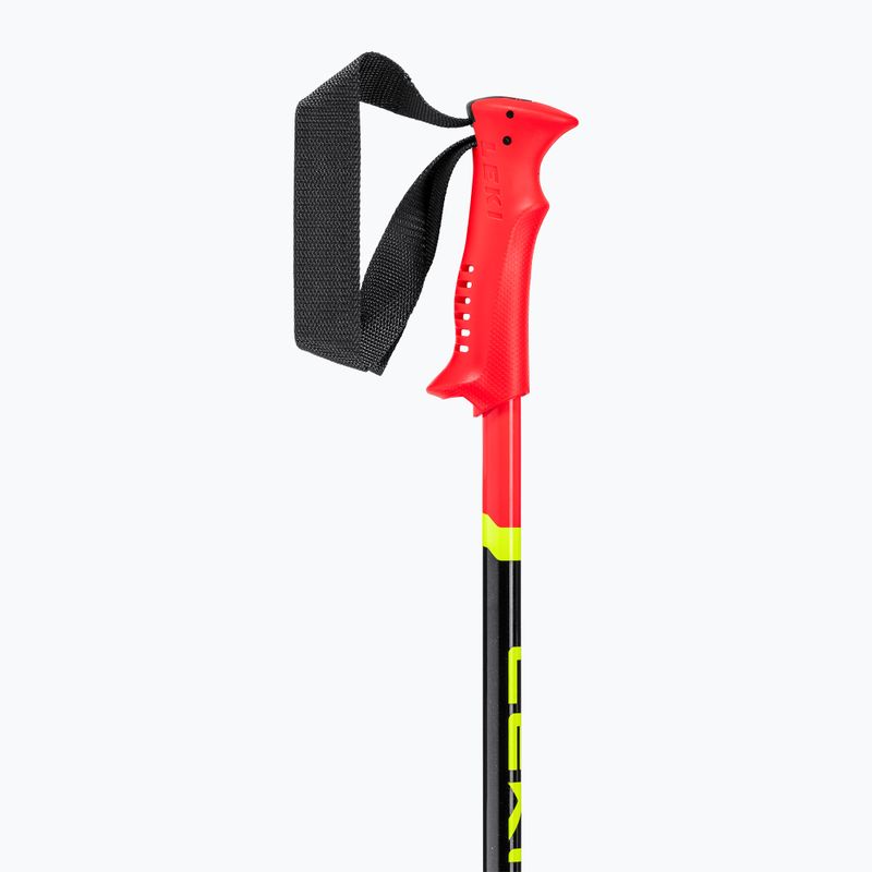 Bețe de schi pentru copii  LEKI Racing bright red/ black/ neon yellow 3