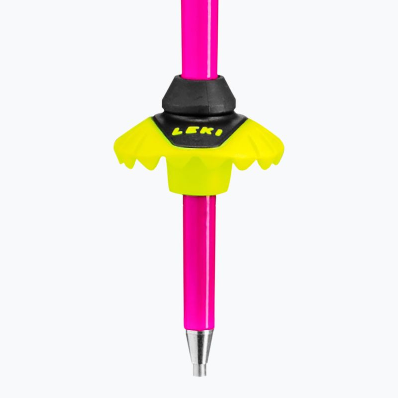 Bețe de schi LEKI Spitfire 3D neon magenta/neon yellow/berry 6
