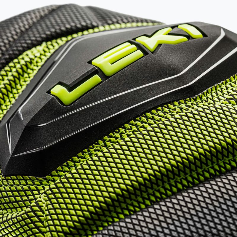 Mănuși de schi pentru bărbați LEKI WCR Coach 3D Mitt black/ice lemon 6