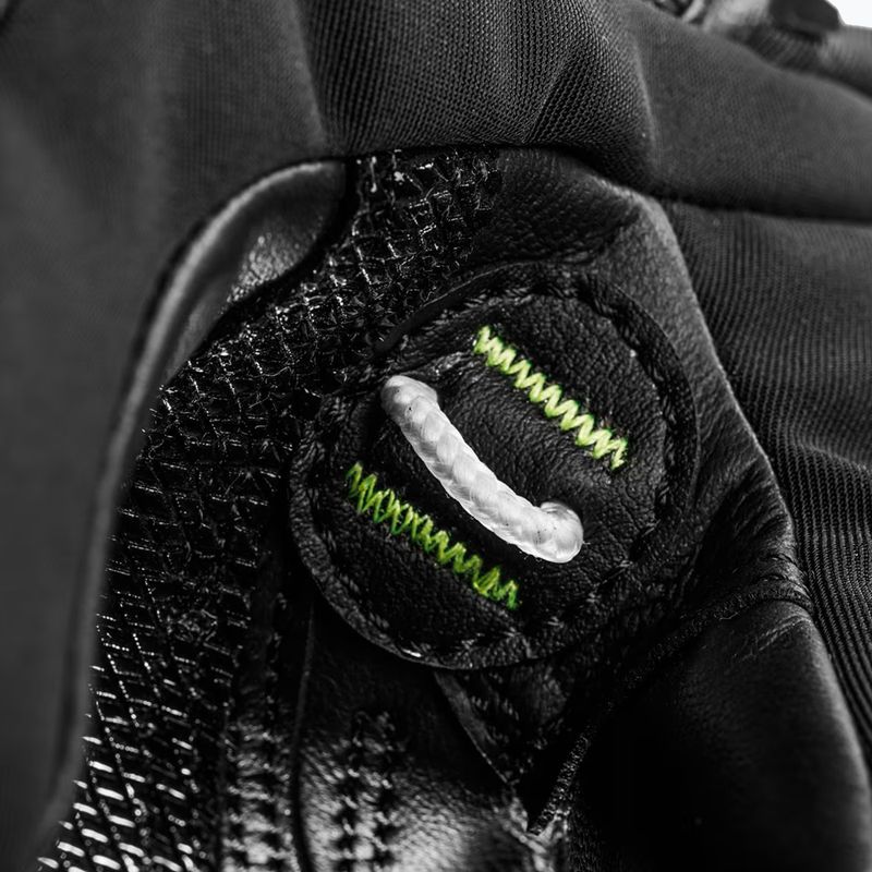 Mănuși de schi pentru copii LEKI WCR C-Tech 3D Junior black/ice lemon 6