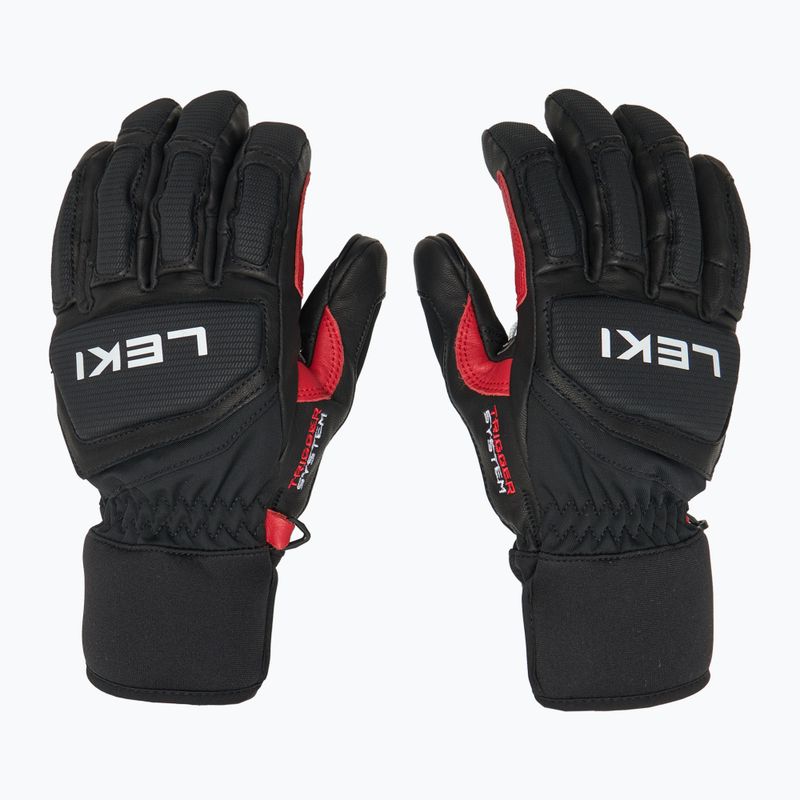 Mănuși de schi pentru bărbați  LEKI Griffin Pro 3D black/ red/ white 3
