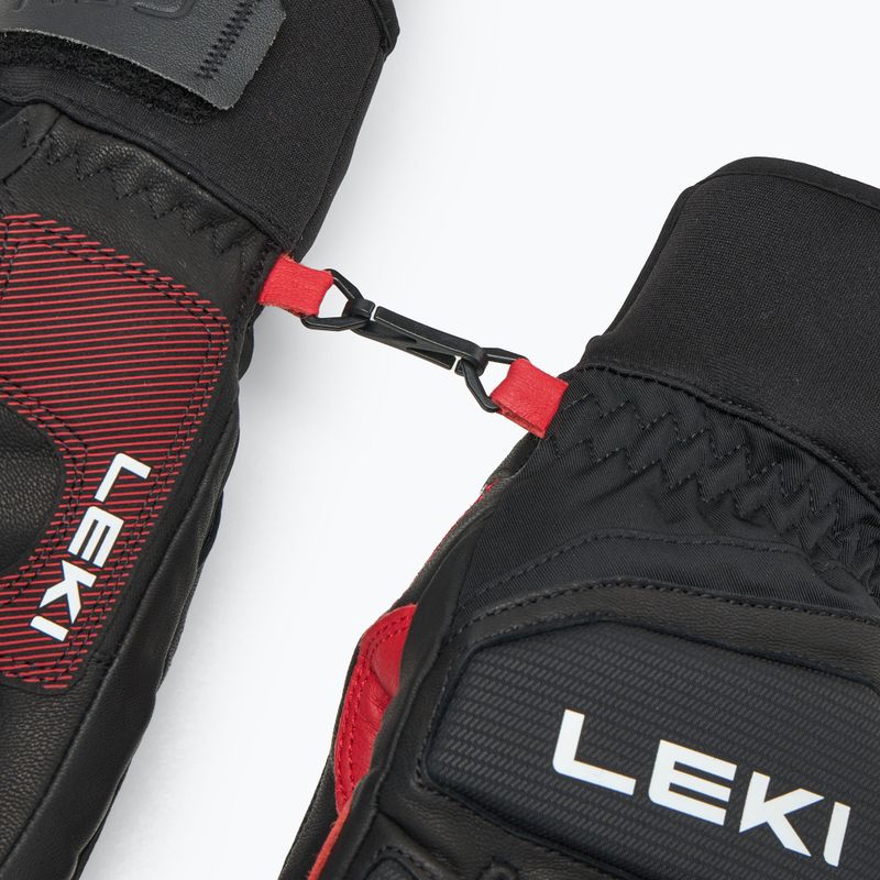 Mănuși de schi pentru bărbați  LEKI Griffin Pro 3D black/ red/ white 6