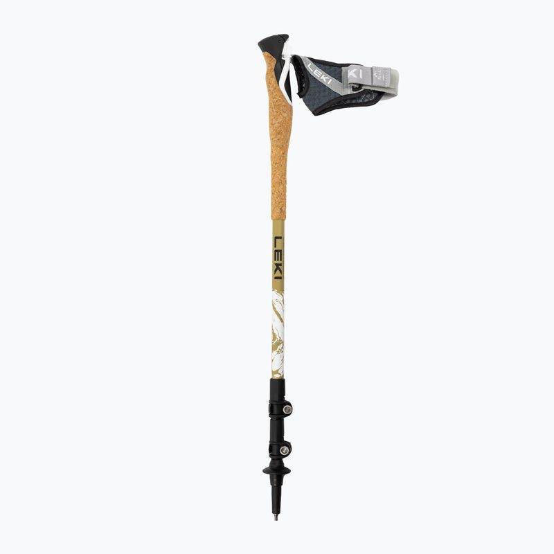 Bețe de trekking LEKI Cross Trail TA white/goldbrown/black 2