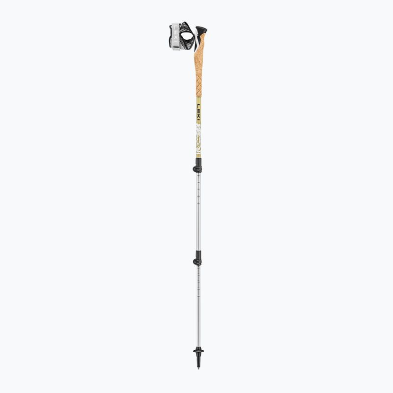 Bețe de trekking LEKI Cross Trail TA white/goldbrown/black 6