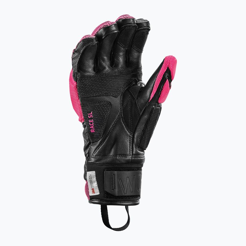 Mănuși de schi pentru femei LEKI WCR Venom SL 3D black/ pink 8