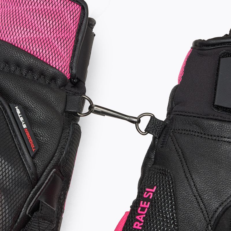 Mănuși de schi pentru femei LEKI WCR Venom SL 3D black/ pink 6