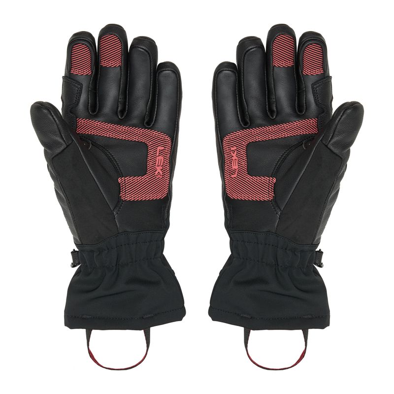 Mănuși de schi pentru femei LEKI Griffin Base 3D black/ rose 2